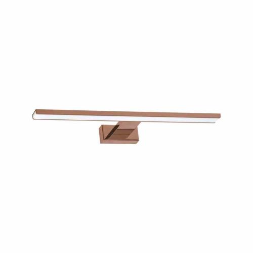 Kinkiet SHINE różowe złoto 60cm 13,8W LED IP44 966lm nad lustro obraz ML7041 Milagro