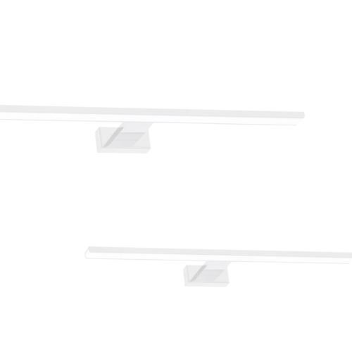 Kinkiet galeryjka SHINE biały 80cm LED 15W do podświetlenia lustra w łazience ML6337 Milagro