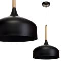 Lampa wisząca TAYLOR BLACK 1xE27 60W | MLP6218 Milagro