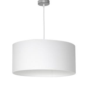 Lampa wisząca CASINO WHITE/CHROME 1xE27 | ML6374 Milagro