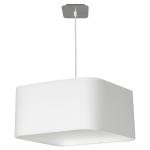 Lampa wisząca NAPOLI WHITE/CHROME 1xE27 | ML6362 Milagro