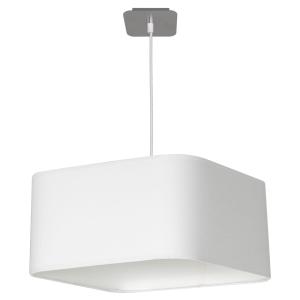 Lampa wisząca NAPOLI WHITE/CHROME 1xE27 | ML6362 Milagro