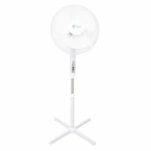 WENTYLATOR STOJĄCY EKO-LIGHT Z PILOTEM 16''BIAŁY | EKW562 Eko-Light