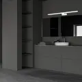 Kinkiet galeryjka SHINE biały 80cm LED 15W do podświetlenia lustra w łazience ML6337 Milagro