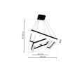 LAMPA WISZĄCA NERO 80W LED | ML082 Milagro