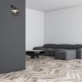 Kinkiet CLIFF czarny z eleganckim kloszem w formie klatki do sypialni 1xE27 MLP5523 Milagro
