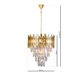 Żyrandol ASPEN II GOLD 9xE14 | ML6000 Milagro