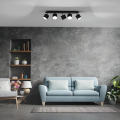 Lampa sufitowa DIXIE BLACK 5xGX53 | MLP7603 Milagro