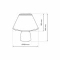 Lampka nocna FIFI NAVY BLUE 1xE27 MLP8886 Milagro