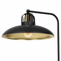 Lampka biurkowa FELIX BLACK/GOLD 1xE27 MLP8908 Milagro
