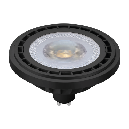 Żarówka LED 10W AR111 GU10 3000K/ Czarny AR8040 Eko-Light - 5 szt