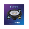 Żarówka LED 10W AR111 GU10 3000K/ Czarny AR8040 Eko-Light - 5 szt