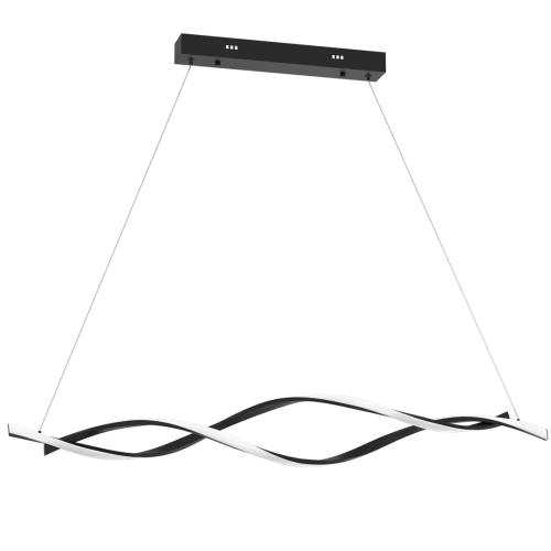 Lampa wisząca GRANT BLACK 38W LED ML8609 Milagro