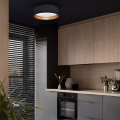 Plafon RONDO BLACK 18W LED ML7070 Milagro