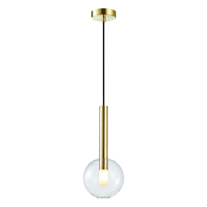 Lampa wisząca NIKO GOLD 1xG9 fi 150 ML0330 Milagro