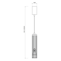 Lampa wisząca VERTICAL WHITE 1xGU10 ML0308 Milagro