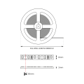 Zestaw Taśma SMD 60/m 4000K IP65 3m + Zasilacz EKZ0894 Eko-Light