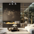 Elegancka lampa sufitowa Connor chromowane szkło do salonu 3xE27 MLP0874 Milagro
