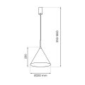 Lampa wisząca CAPITAL butelkowa zieleń Ø32cm GX53 do jadalni MLP0961 Milagro