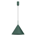 Lampa wisząca CAPITAL butelkowa zieleń Ø32cm GX53 do jadalni MLP0961 Milagro