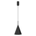 Lampa wisząca zwis czarny CAPITAL Ø17cm metalowy minimalistyczny klosz GX53 MLP0964 Milagro