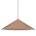 Lampa wisząca CAPITAL MIEDZIANY metalowy klosz do biura 1XGX53 MLP0948 Milagro