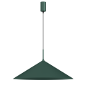 Lampa wisząca CAPITAL zielona Ø60cm gwint GX53 stożkowy nowoczesny klosz MLP0949 Milagro