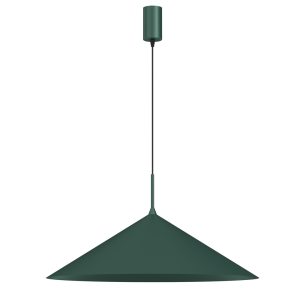 Lampa wisząca CAPITAL zielona Ø60cm gwint GX53 stożkowy nowoczesny klosz MLP0949 Milagro