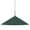 Lampa wisząca CAPITAL zielona Ø60cm gwint GX53 stożkowy nowoczesny klosz MLP0949 Milagro