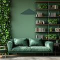 Lampa wisząca CAPITAL zielona Ø60cm gwint GX53 stożkowy nowoczesny klosz MLP0949 Milagro