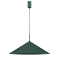 Lampa wisząca CAPITAL zielona Ø60cm gwint GX53 stożkowy nowoczesny klosz MLP0949 Milagro