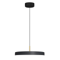 Nowoczesna lampa wisząca DISC 38W LED 4000K 38W czarno złota do salonu ML1065 Milagro