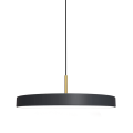 Nowoczesna lampa wisząca DISC 38W LED 4000K 38W czarno złota do salonu ML1065 Milagro