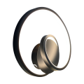 Kinkiet LUCERO czarny spiralny LED 13W barwa ciepła IP20 do salonu ML1049 Milagro