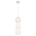 Lampa wisząca DAPHNE białe szklane klosze kule 36W barwa ciepła 3000K 36W LED IP20 ML0863 Milagro