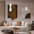 Lampa wisząca DAPHNE białe szklane klosze kule 36W barwa ciepła 3000K 36W LED IP20 ML0863 Milagro