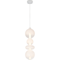 Lampa wisząca DAPHNE białe szklane klosze kule 36W barwa ciepła 3000K 36W LED IP20 ML0863 Milagro