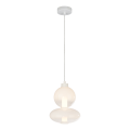 Lampa wisząca DAPHNE dekoracyjny szklany klosz LED 12W barwa ciepła 3000K ML0862 Milagro