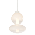 Lampa wisząca DAPHNE dekoracyjny szklany klosz LED 12W barwa ciepła 3000K ML0862 Milagro
