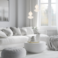 Lampa wisząca DAPHNE dekoracyjny szklany klosz LED 12W barwa ciepła 3000K ML0862 Milagro