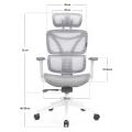 Fotel ergonomiczny Control Series Biały LVN System LV0655