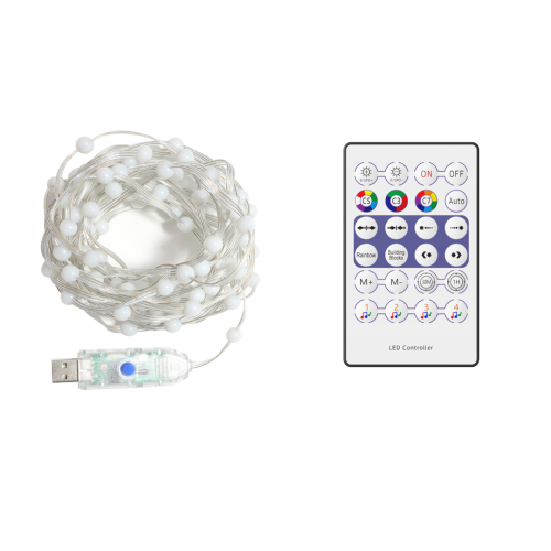 Girlanda Wizard Kulka 5m 100LED RGB EK1389 Eko-Light