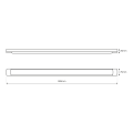 Listwa LED Batten 27W 90cm 4000K EK9839 Eko-Light - 5 szt.