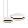 Podwójny ring lampa wisząca ORBITA LED 72W do eleganckiego salonu ML1187 Milagro