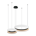 Podwójny ring lampa wisząca ORBITA LED 72W do eleganckiego salonu ML1187 Milagro