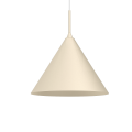 Elegancki zwis lampa wisząca CAPITAL kremowy klosz Ø32cm do salonu 1xGX53 MLP1560 Milagro