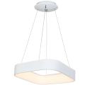 Lampa wisząca ASTRO biała geometryczna 40W LED 4000K 1680lm do salonu ML1853 Milagro