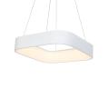 Lampa wisząca ASTRO biała geometryczna 40W LED 4000K 1680lm do salonu ML1853 Milagro