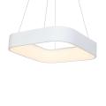 Lampa wisząca ASTRO biała geometryczna 40W LED 4000K 1680lm do salonu ML1853 Milagro