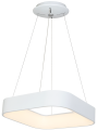 Lampa wisząca ASTRO biała geometryczna 40W LED 4000K 1680lm do salonu ML1853 Milagro